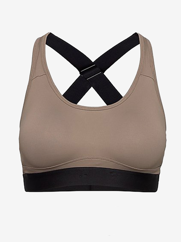 Stay In Place Padded Crossback Bra