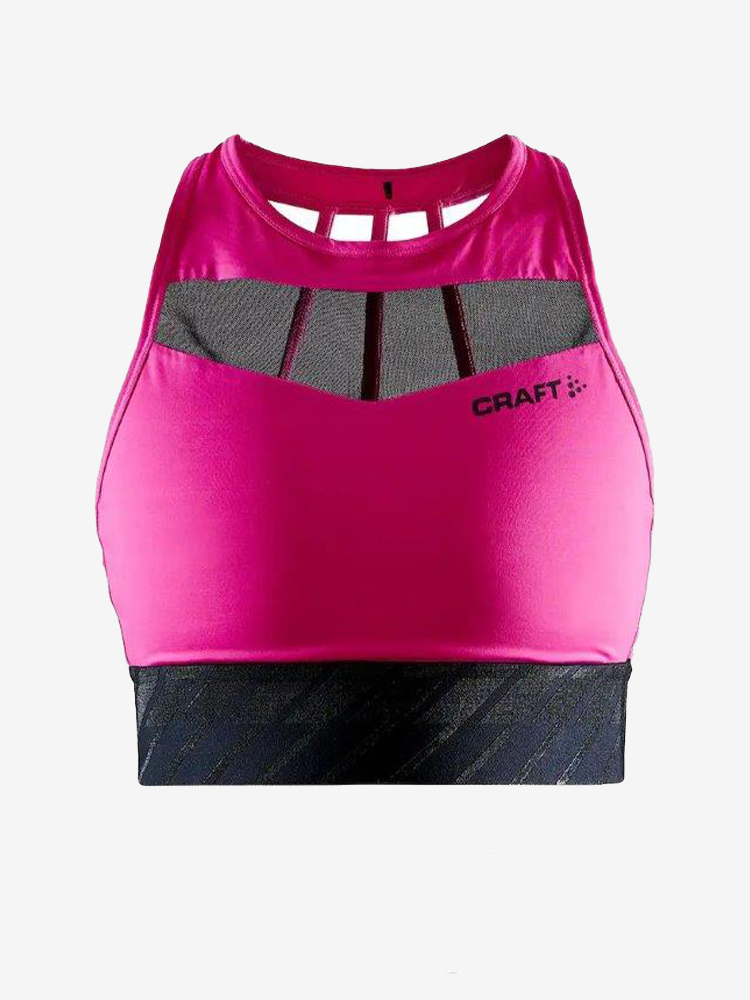 craft Charge Cropped Mesh Singlet W
