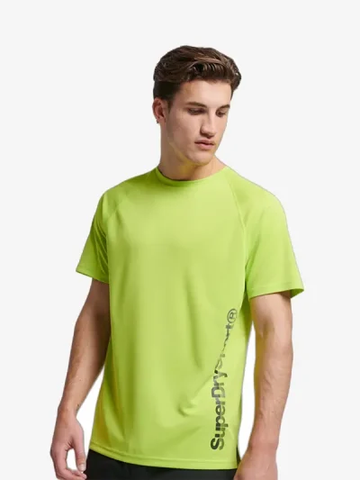 Superdry Train Active Logo SS Tee
